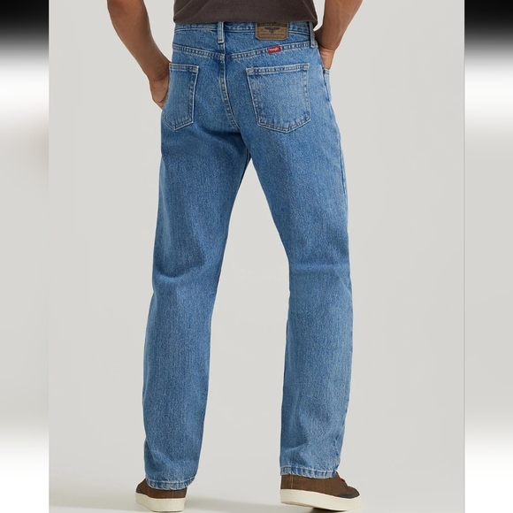 WRANGLER FIVE STAR PREMIUM DENIM RELAXED FIT JEAN Size Men's 36x29 - Picture 2 of 10